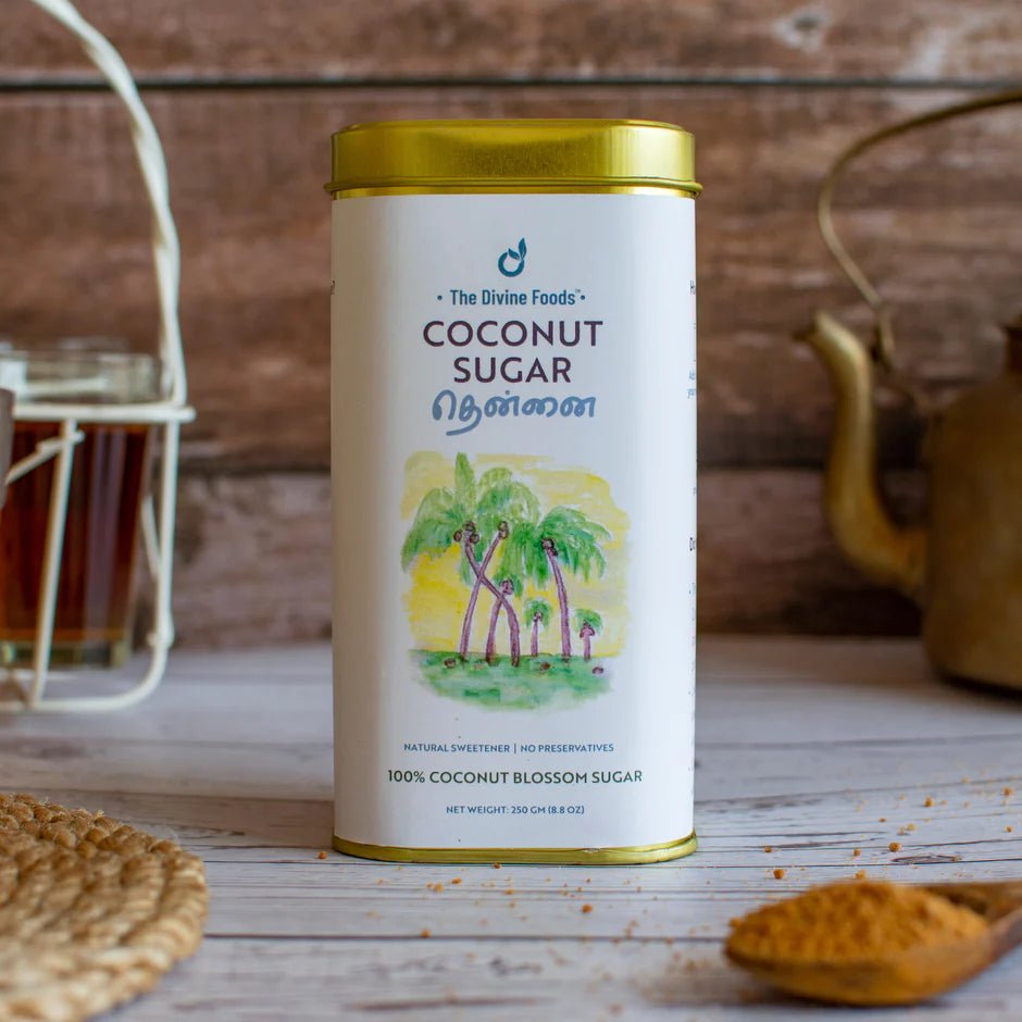 The Sweet Switch: 3 Reasons to Choose Coconut and Palm Sugar Over White Sugar - The Divine Foods