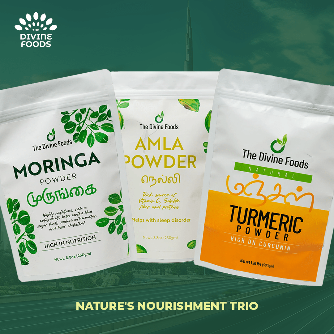 Nature's Nourishment Trio - The Divine Foods