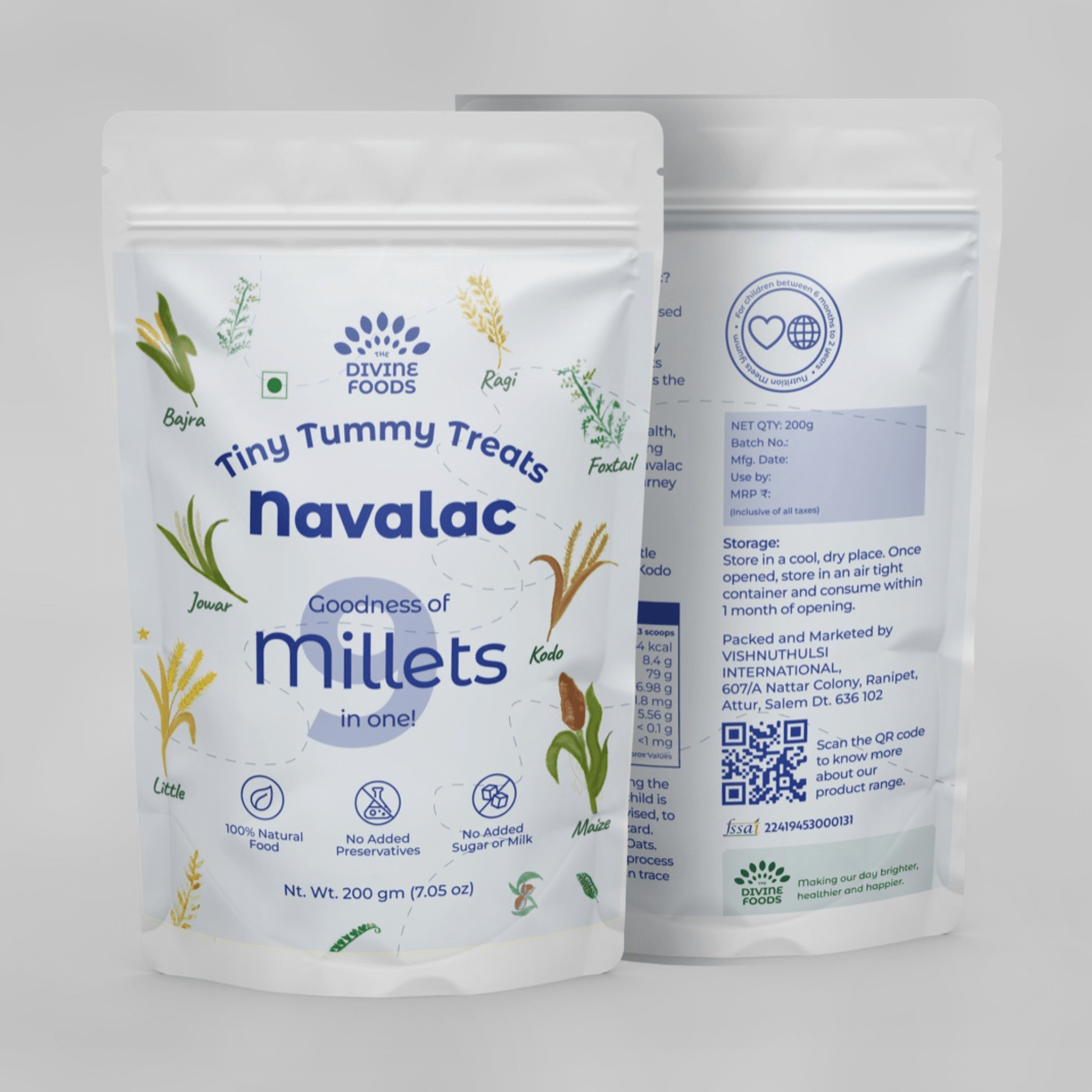 Navalac- Good Source Of Fiber with Essential Nutrients - The Divine Foods