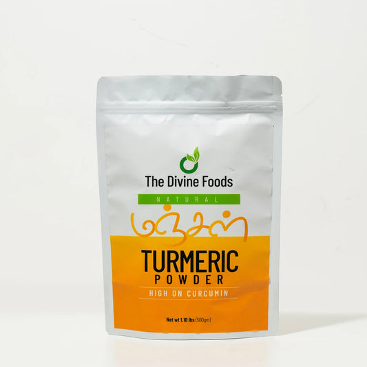 High Curcumin Organic Turmeric Powder - Time-Honored Wellness Essential - The Divine Foods