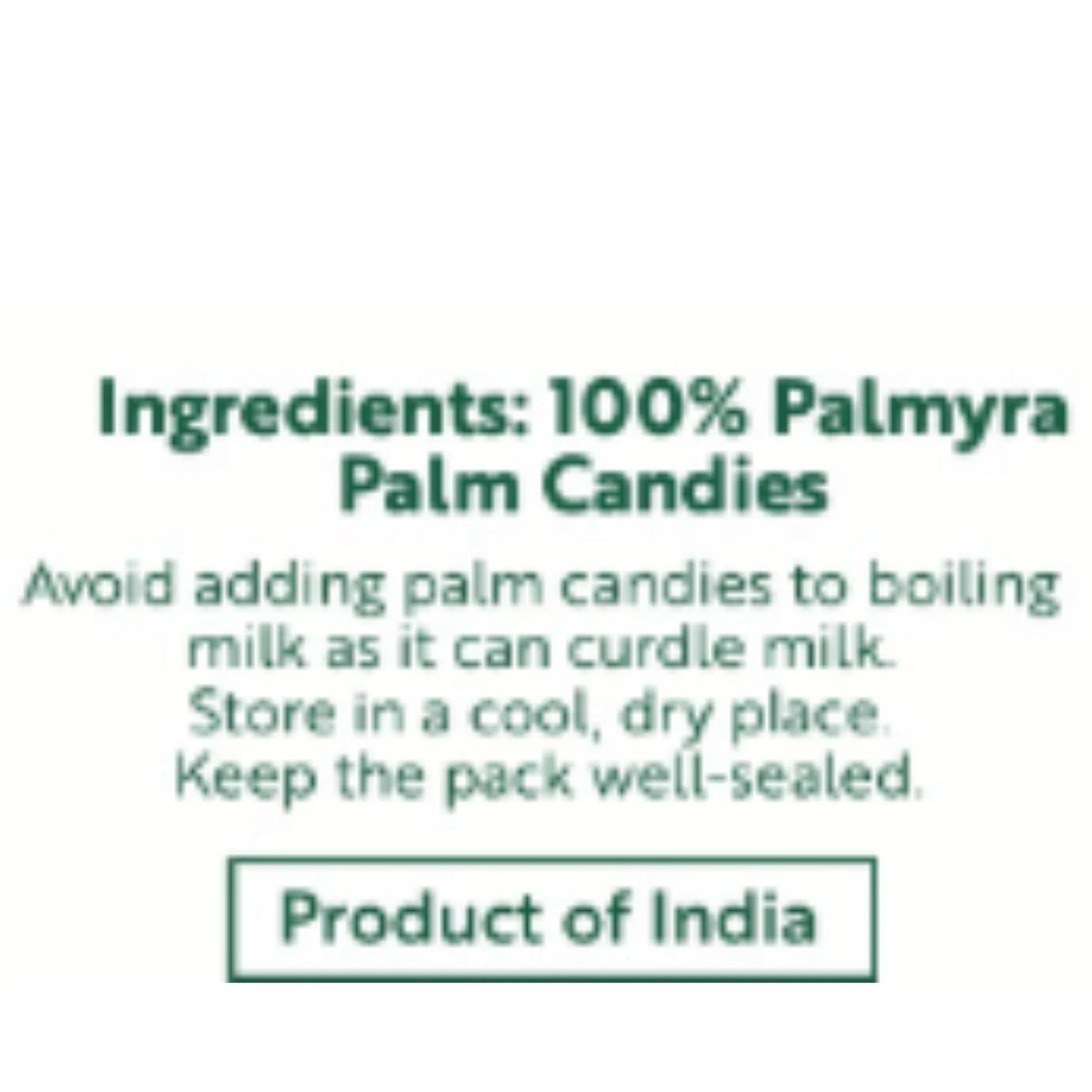 Organic Palm Candy | Natural Sweetener, Sugar Alternative | Unrefined - The Divine Foods